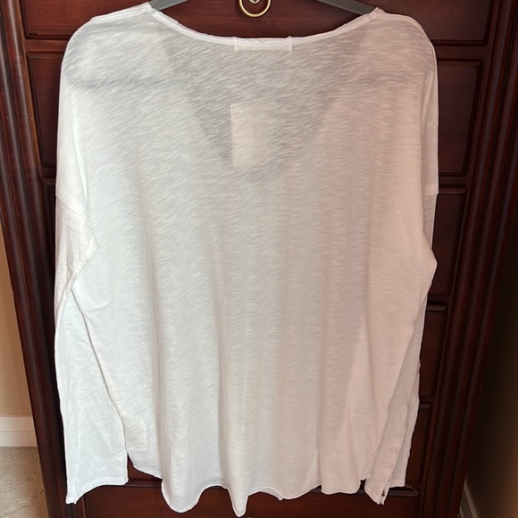 Free People Sienna Snap Cuff Long Sleeve Top (NWT) - Picture 6 of 13